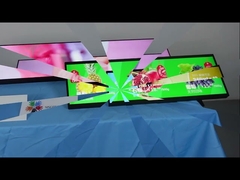 Goods Shelf Stretched Bar Display For Retail Advertising