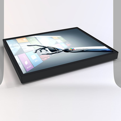 Tipo d'argento nero monitor a 19 pollici del touch screen dell'affissione a cristalli liquidi del monitor di tocco incastonato porti di B IO