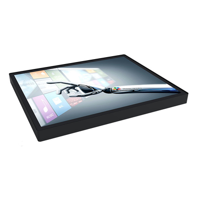 Monitor a 15 pollici di tocco di alta luminosità del supporto del sostegno di Hdmi del monitor del touch screen di 350 pidocchi