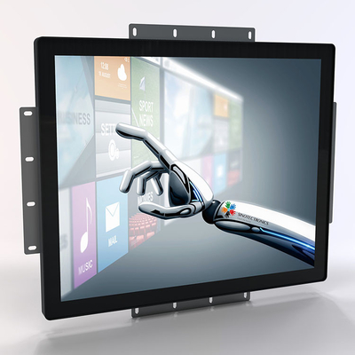 I 40 punti completi di HD hanno incastonato il monitor a 43 pollici dello schermo attivabile al tatto del monitor 100-240VAC di tocco